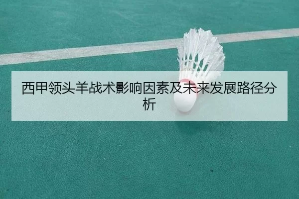 西甲领头羊战术影响因素及未来发展路径分析